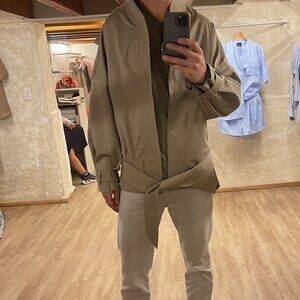 kimono style bomber jacket, size large, brand new with tags, Boyfriend's Shirt